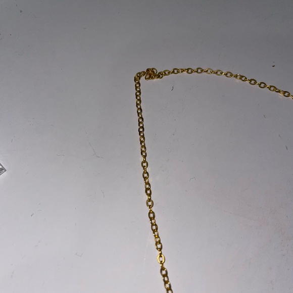 ICED OUT CROSS PENDANT AND GOLD PLATED CHAIN‼️ - Picture 10 of 13